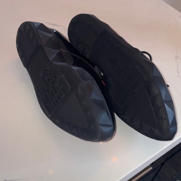 Kat Von D Black Patent Bauhaus Creeper shoes Gothic punk rocker - Picture 9 of 10